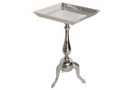 Stolik Barocco Jardin 55 cm srebrny square   - Invicta Interior 2
