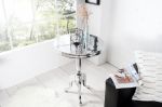 Stolik Barocco Jardin 75 cm srebrny  - Invicta Interior 2
