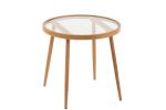 Stolik boczny Lumo szklany 1