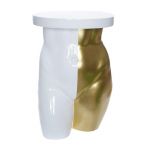 Stolik Body złoty - Inart 1