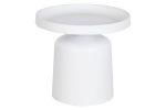 kat.II Stolik Bottle biały 50 cm - zadrapania odpryski 1