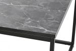 Stolik czarny 100 cm marmur  - Item International 4