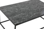 Stolik czarny 100 cm marmur  - Item International 3