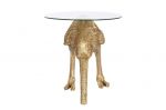Stolik kawowy Struś złoty 2