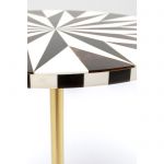Stolik Domero Star biało-brązowy 40 cm - Kare Design 4