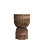 Stolik drewniany Dimaro Barrel - Light & Living 1