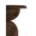 Stolik drewniany Mirto dark brown - Light & Living 6