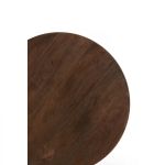Stolik drewniany Mirto dark brown - Light & Living 5