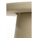 Stolik Japandi okrągły biały beżowy 60 cm - Light & Living 5
