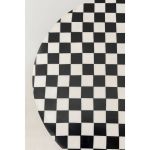 Stolik kawowy Domero Chess czarno biały - Kare Design 3