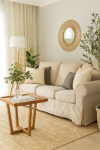 Stolik kawowy drewniany Transparent - Item International 1