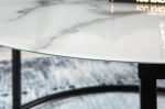 Stolik kawowy Elegance 80 cm jasny marmur - Invicta Interior 5