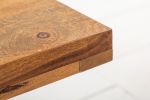 Stolik kawowy Iron Craft 100 cm drewniany sheesham - Invicta Interior 6