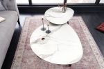 Stolik kawowy Marvelous 70 cm ceramiczny marmur biały - Invicta Interior 11