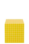 Stolik kawowy Mono Cube żółty 3