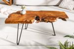 Stolik kawowy Wild 100 cm teak  - Invicta Interior 1