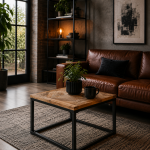 Stolik Ława Infinity Home 60cm mango - Invicta Interior 2