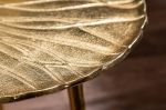 Stolik Liść Gold Leaf złoty  - Invicta Interior 6