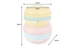 Stolik kawowy Makaroniki pastel 50 cm 5