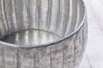 Stolik Marrakesch 55cm aluminium srebrny - Invicta Interior 7