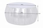 Stolik Marrakesch 65cm aluminium srebrny - Invicta Interior 8