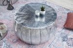 Stolik Marrakesch 65cm aluminium srebrny - Invicta Interior 3