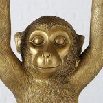 Stolik Monkey złoty  4
