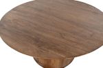 Stolik okrągły 80 cm drewno akacjowe - Item International 3