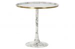 Stolik okrągły Marble Luxe 1