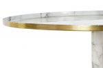 Stolik okrągły Marble Luxe 3