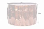 Stolik Organic Orient 53cm aluminium miedziany - Invicta Interior 7