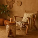 Stolik pomocniczy drewniany Luno 1