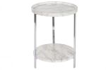 Stolik pomocniczy Marmur z 2 blatami - Item International 1