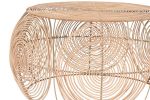 Stolik rattanowy Pattern ażurowy boho 2 szt - Item International 3