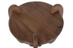 Stolik Sculpta Side z drewna mango 4