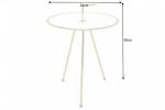 Stolik SimplyClever 36 cm złoto - Invicta Interior 9