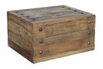 Stolik skrzynia Wood Craft drewno z recyklingu 1