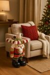 Stolik świąteczny Nutcracker z Prezentem 1