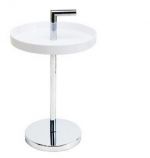 Stolik Table round biały Leitmotiv LM511  1
