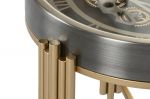 Stolik Timekeeper z zegarem czarny 6