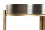 Stolik Timekeeper z zegarem czarny 5
