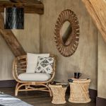 Stoliki Boho Bamboo czarne zestaw 2 szt 7