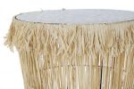 Stoliki Boho z rafii 2 szt - Item International 2