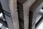 Stoliki Finca drewniane szare zestaw 3 szt - Invicta Interior 7