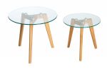 Stoliki Scandinavia Oak zestaw 2 sztuki  2