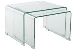 Stoliki szklane Clear Club zestaw 2 szt 1