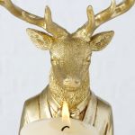 Świecznik Deer złoty 47cm 6