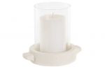 Świecznik Santorini cement 2