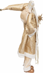 Święty Mikołaj 120 cm kolekcja gold  6