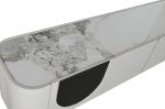 Szafka Retro Lounge RTV z marmurowym blatem - Item International 5